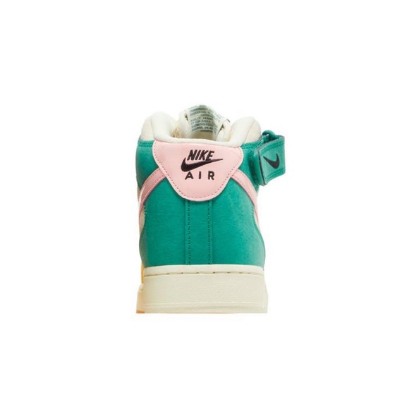 Nike Air Force 1 Mid NH Coconut Milk/Bleached Coral Mn Vivid Sulfur Rush Orange - Picture 9 of 16